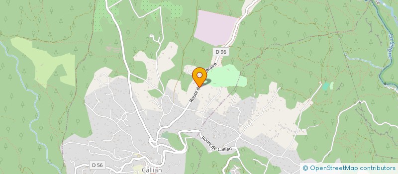 localisation de l'entreprise SCI LES ECURIES  CALLIAN