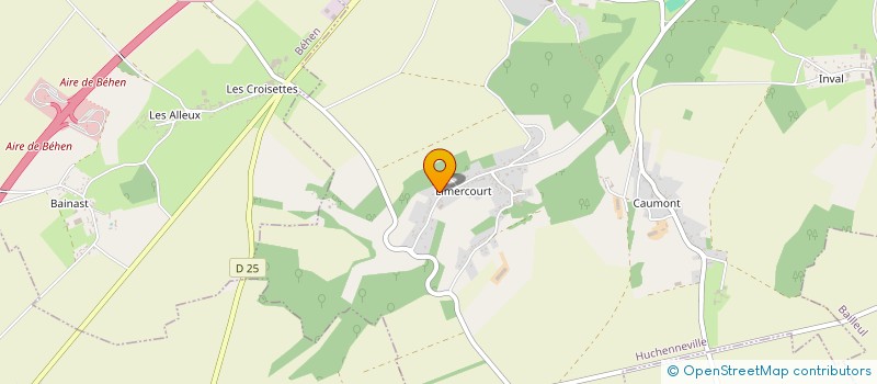 localisation de l'entreprise SCI LES ECURIES DU MOULIN  CAHON