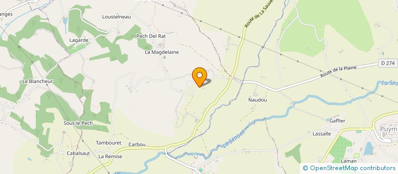 localisation de l'entreprise SCI LES ECURIES DU ROI  SAINT-PIERRE-DE-CLAIRAC