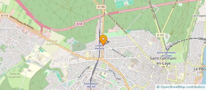 localisation de l'entreprise SCI LES ECUYERS  SAINT-GERMAIN-EN-LAYE