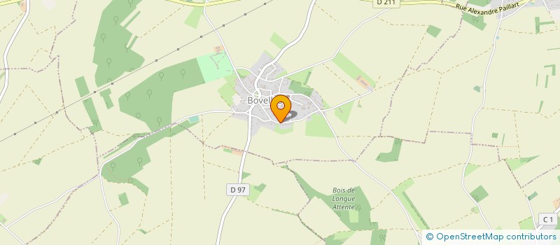 localisation de l'entreprise SCI LES EDELWEISS  BOVELLES