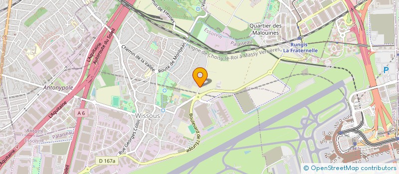 localisation de l'entreprise SCI LES EDOUETS à WISSOUS