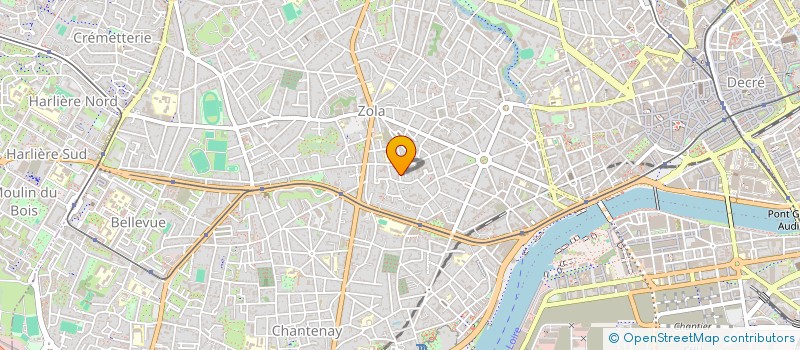 localisation de l'entreprise SCI LES EGLANTIERS  NANTES