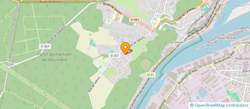 localisation de l'entreprise SCI LES ELFES  CANTELEU