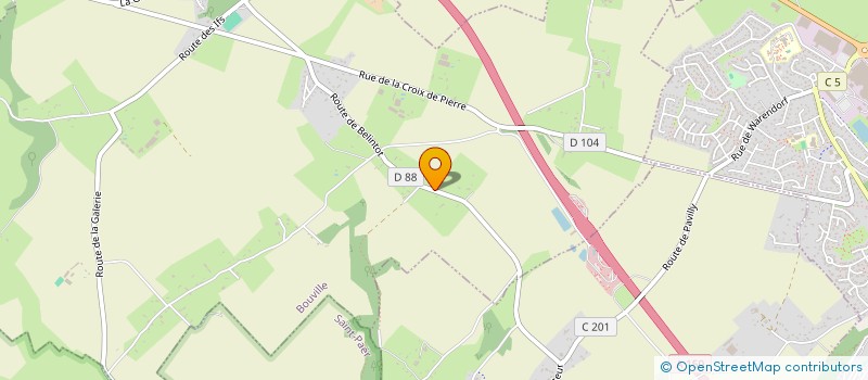 localisation de l'entreprise SCI LES ELFES DE VERDI à BOUVILLE