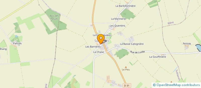 localisation de l'entreprise SCI LES ELIS  SUBLAINES