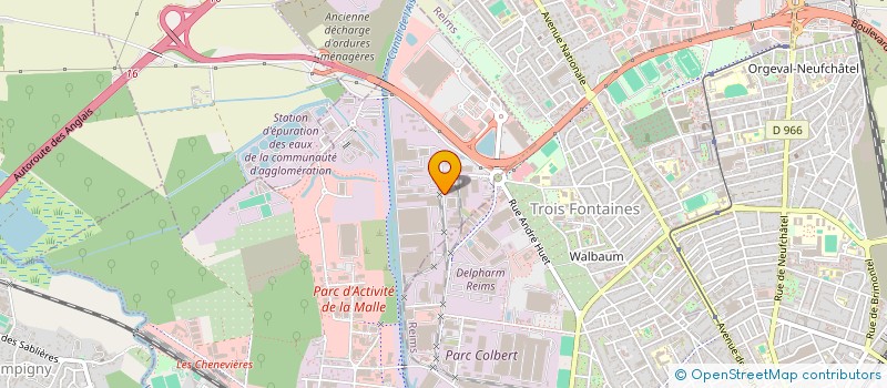 localisation de l'entreprise SCI LES EMBRAZEES  SAINT-BRICE-COURCELLES