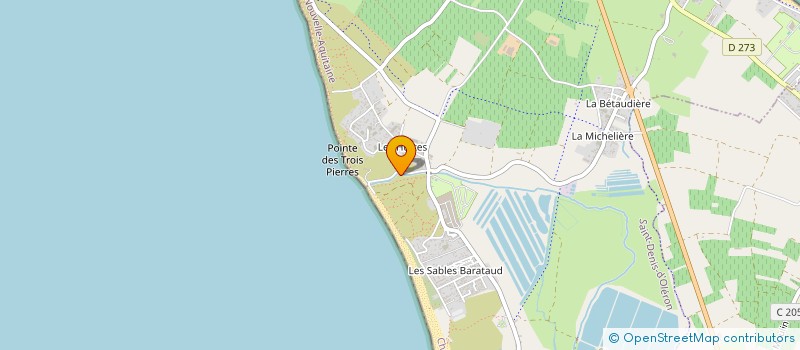 localisation de l'entreprise SCI LES EMBRUNS  SAINT-DENIS-D OLERON