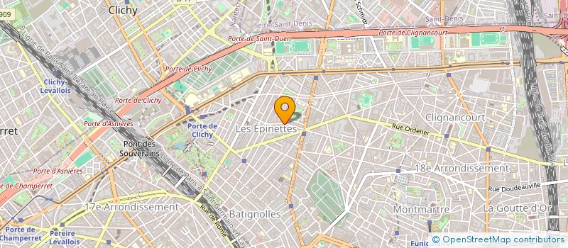 localisation de l'entreprise SCI LES EMBRUNS  PARIS