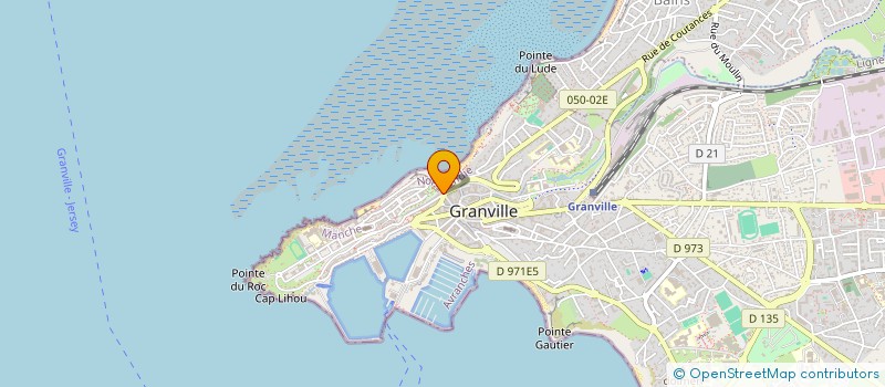 localisation de l'entreprise SCI LES EMBRUNS à GRANVILLE