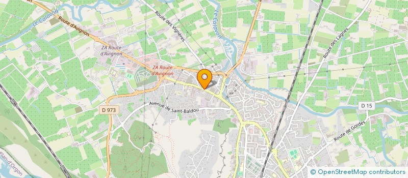 localisation de l'entreprise SCI LES EMBRUNS  CAVAILLON