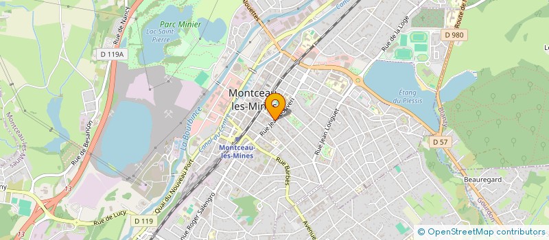 localisation de l'entreprise SCI LES ENFANTS à MONTCEAU-LES-MINES