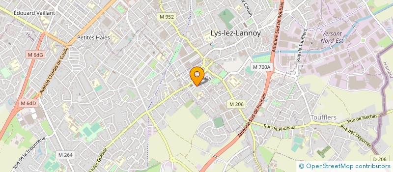 localisation de l'entreprise SCI  LES ENFANTS D EDOUARD PAGE  LANNOY