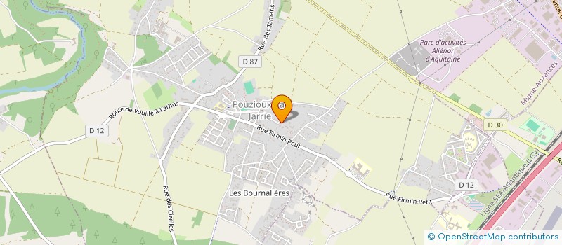 localisation de l'entreprise SCI LES ENFANTS DE LA GROTTE  VOUNEUIL-SOUS-BIARD