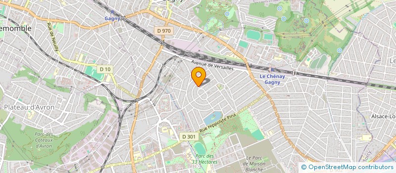 localisation de l'entreprise SCI LES ENFANTS DE PRESLES à GAGNY