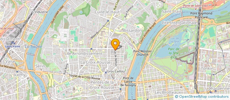 localisation de l'entreprise SCI LES ENFANTS GENTILS  LYON