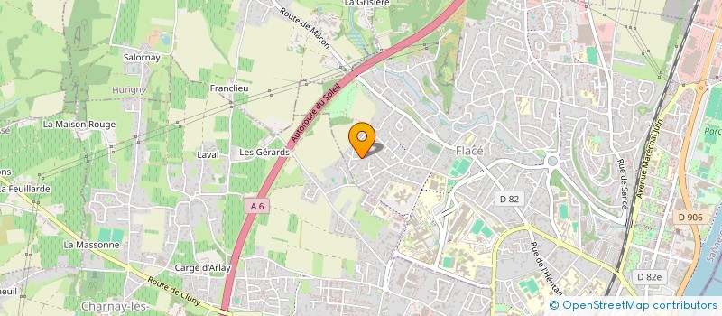 localisation de l'entreprise SCI LES EPENOY  MACON