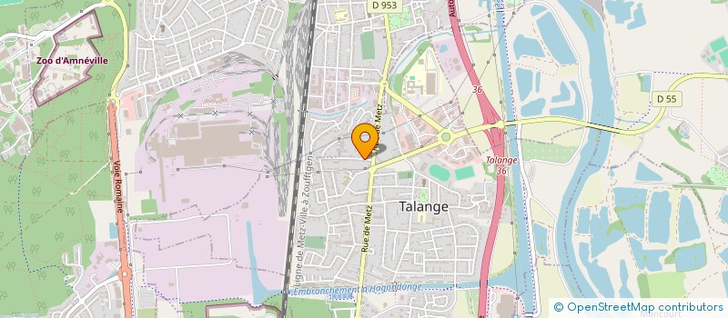 localisation de l'entreprise SCI LES EPICEAS à TALANGE