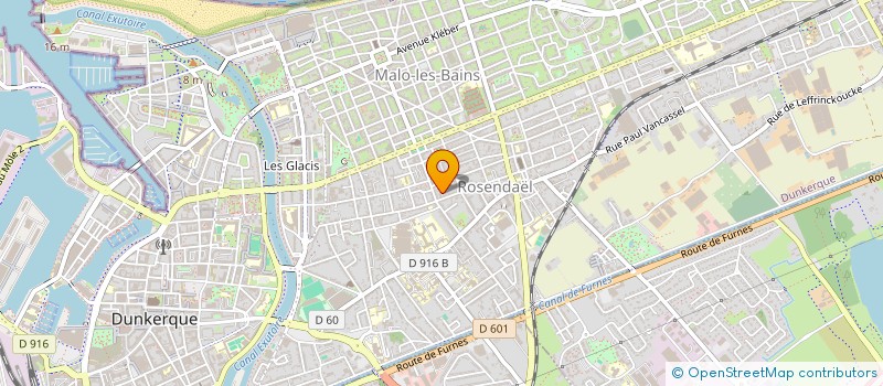 localisation de l'entreprise SCI LES EPICURIENS à DUNKERQUE