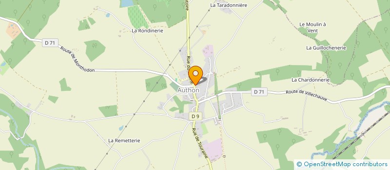 localisation de l'entreprise SCI LES EPINETTES à VILLECHAUVE