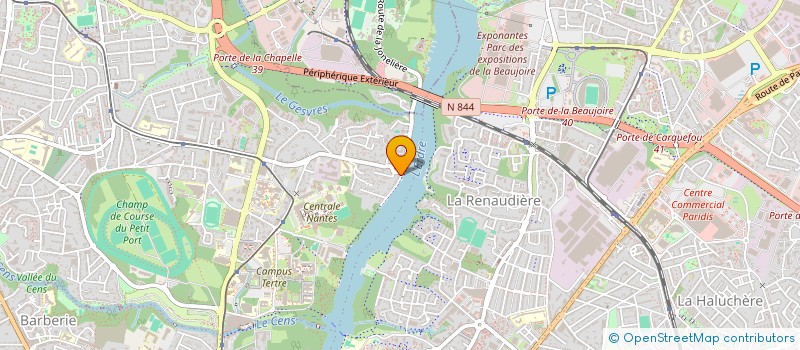 localisation de l'entreprise SCI LES EPINETTES à NANTES