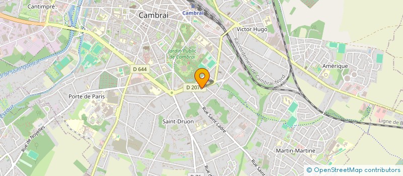 localisation de l'entreprise SCI LES EPIS à CAMBRAI