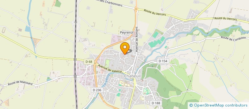 localisation de l'entreprise SCI LES EPIS à CHABEUIL