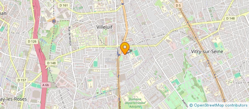 localisation de l'entreprise SCI LES EPIS D'OR  VILLEJUIF