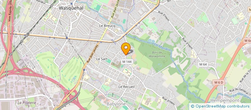 localisation de l'entreprise SCI LES EPOUX à VILLENEUVE-D'ASCQ