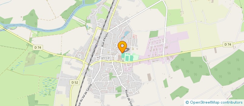 localisation de l'entreprise SCI LES ERABLES à TIERCE