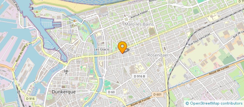 localisation de l'entreprise SCI LES ERABLES à DUNKERQUE