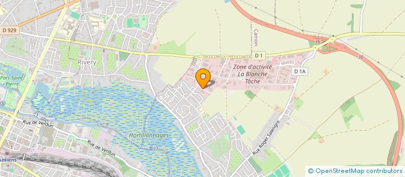 localisation de l'entreprise SCI LES ERABLES  CAMON