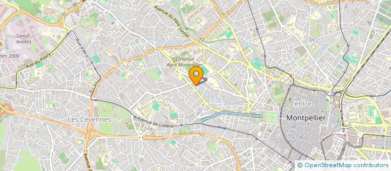localisation de l'entreprise SCI LES ERABLES à MONTPELLIER