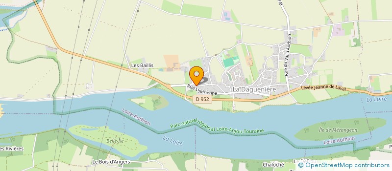 localisation de l'entreprise SCI LES ERABLES  LOIRE-AUTHION