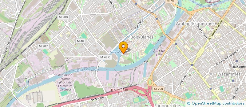 localisation de l'entreprise SCI LES ESSARTS à LILLE