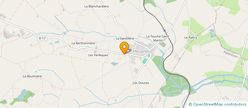 localisation de l'entreprise SCI LES ESSUYETTES à HEUGNES