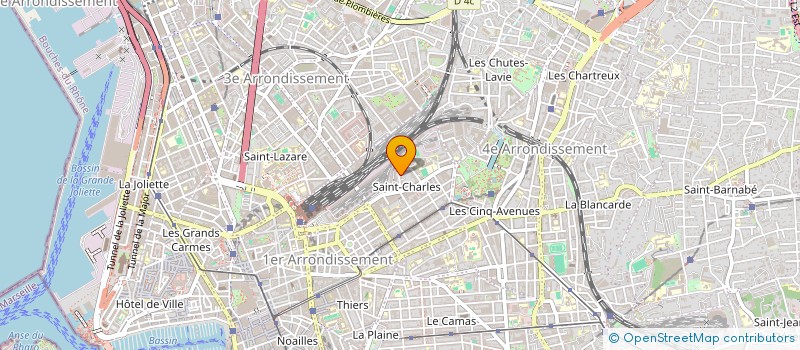 localisation de l'entreprise SCI LES ETOILES à MARSEILLE