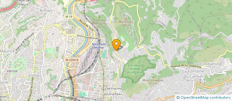 localisation de l'entreprise SCI LES ETOILES à NICE