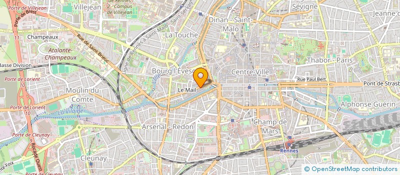localisation de l'entreprise SCI LES ETOUPES  RENNES