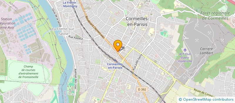 localisation de l'entreprise SCI LES ETRALLES II à CORMEILLES-EN-PARISIS