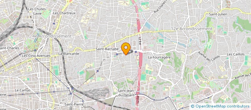 localisation de l'entreprise SCI LES ETUDIANTES à MARSEILLE