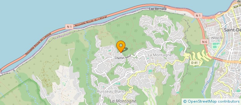 localisation de l'entreprise SCI LES EUCALYPTUS à SAINT-DENIS