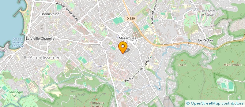 localisation de l'entreprise SCI LES EVERNEES à MARSEILLE