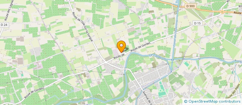 localisation de l'entreprise SCI LES EYSSARIADES  ROBION