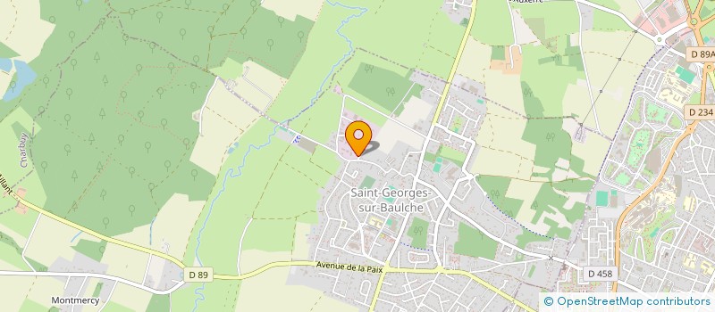 localisation de l'entreprise SCI LES FAIRWAYS  SAINT-GEORGES-SUR-BAULCHE