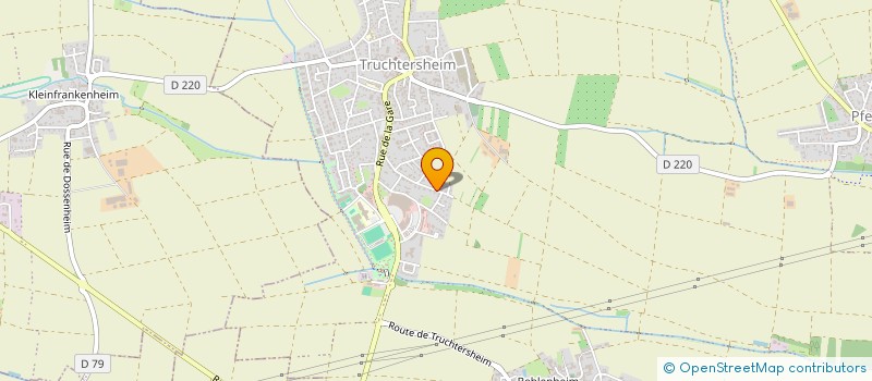 localisation de l'entreprise SCI LES FAISANS  TRUCHTERSHEIM