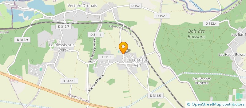 localisation de l'entreprise SCI LES FALAISES à SAINTE-GEMME-MORONVAL