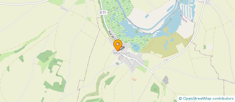 localisation de l'entreprise SCI LES FALISES  MORCOURT