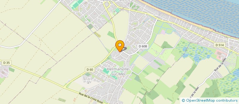 localisation de l'entreprise SCI LES FANETS à HERMANVILLE-SUR-MER