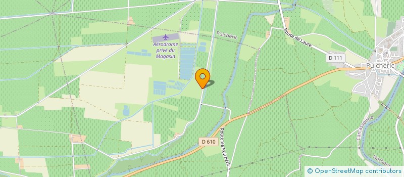 localisation de l'entreprise SCI LES FANS  AZILLE